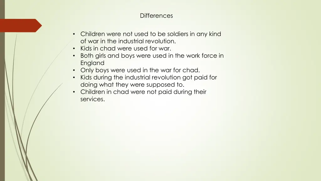 differences