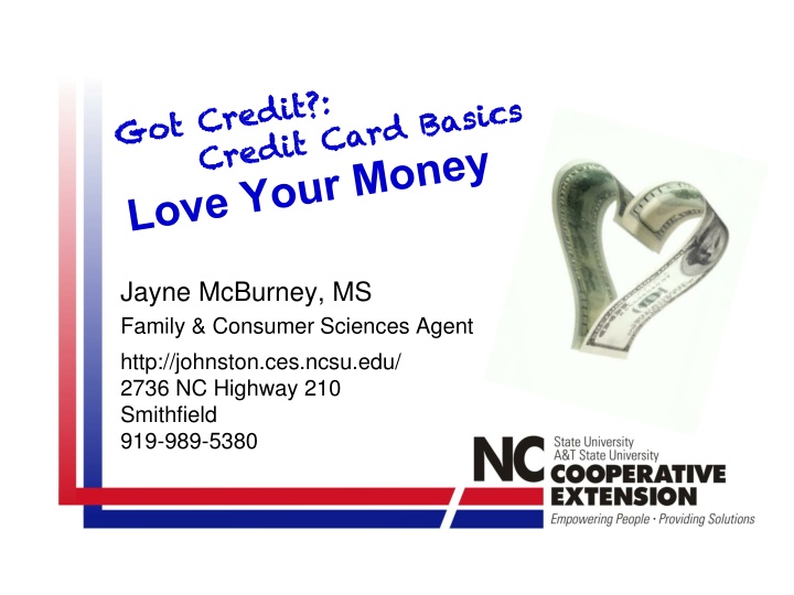 jayne mcburney ms family consumer sciences agent