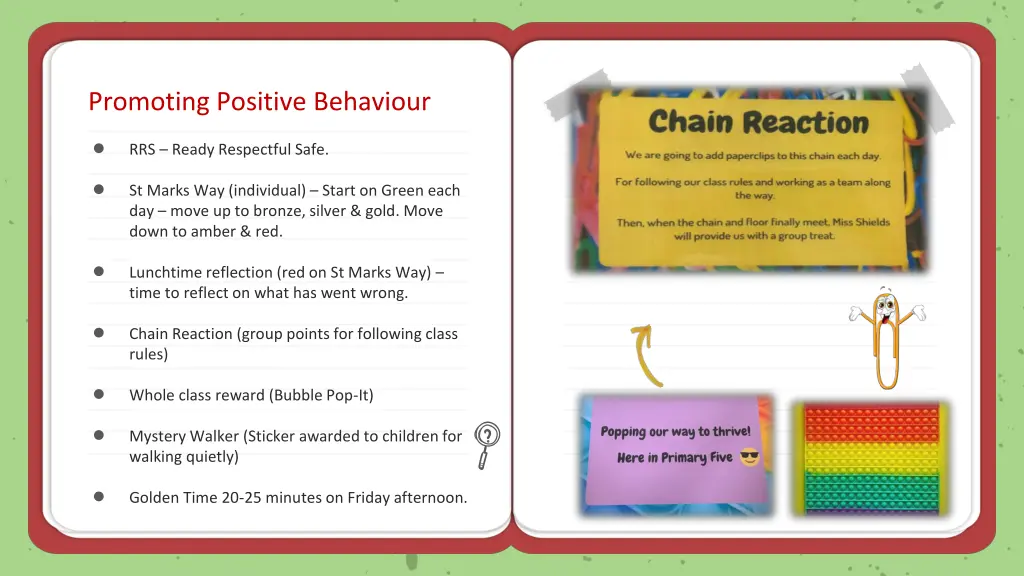 promoting positive behaviour