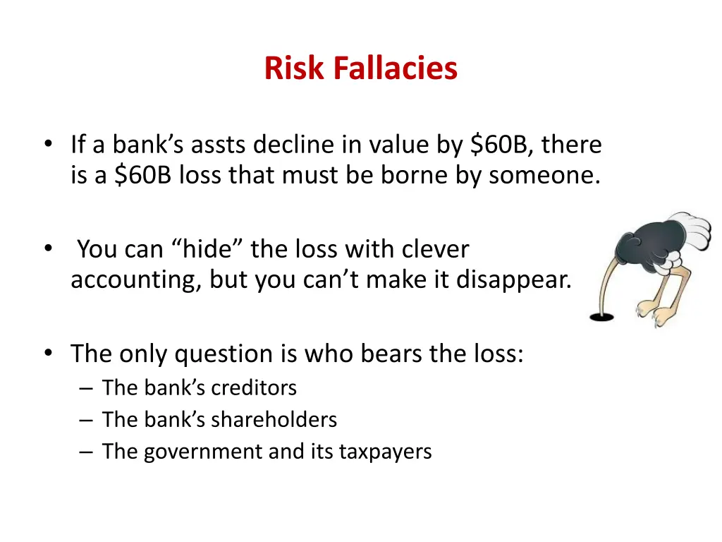 risk fallacies