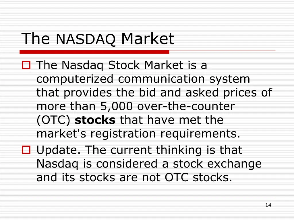 the nasdaq market 1
