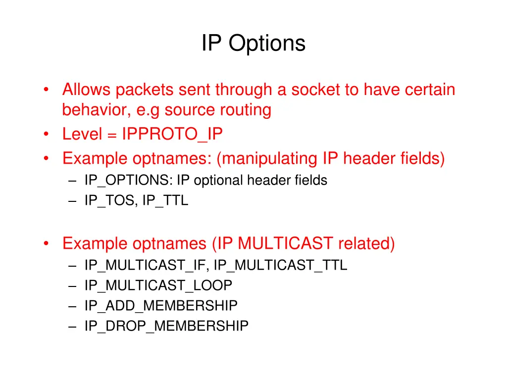 ip options