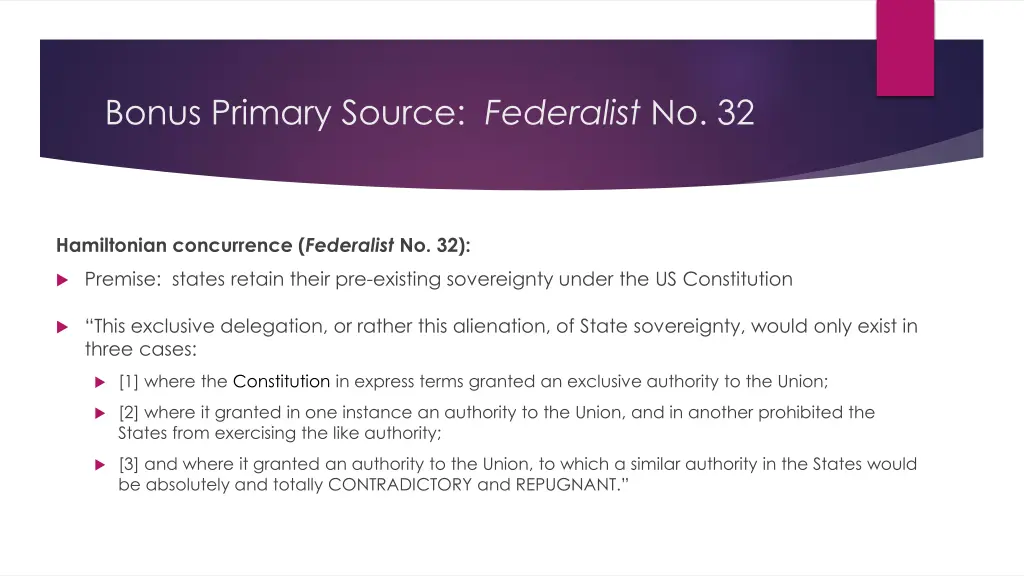 bonus primary source federalist no 32