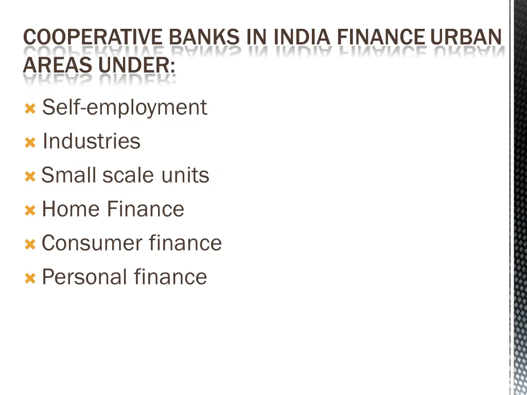 cooperative banks in india financeurban areas