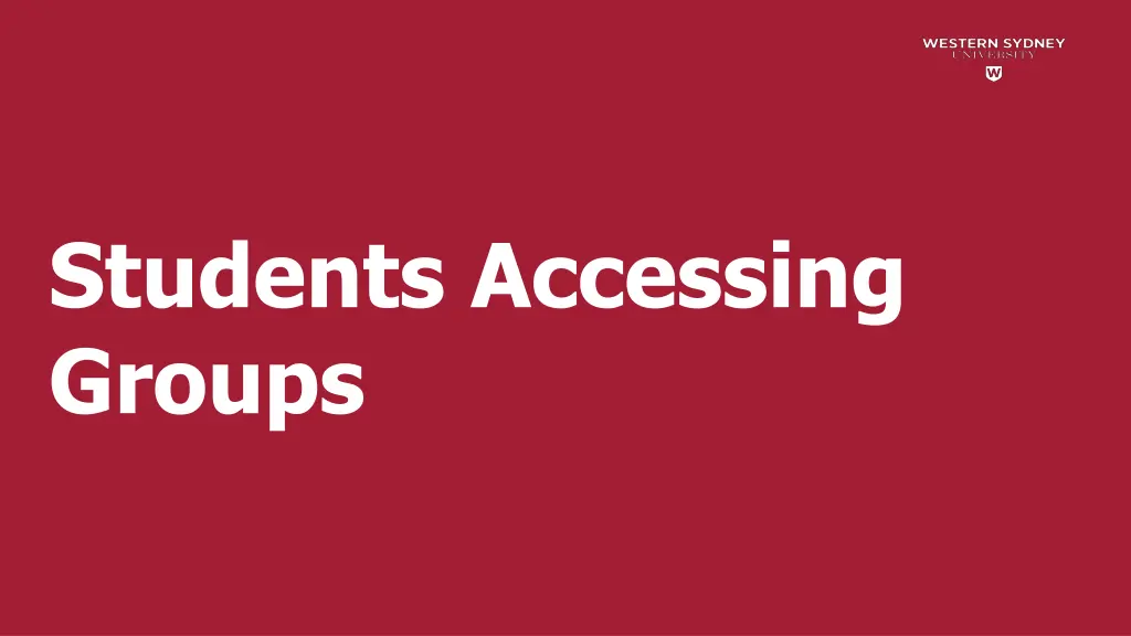 students accessing groups