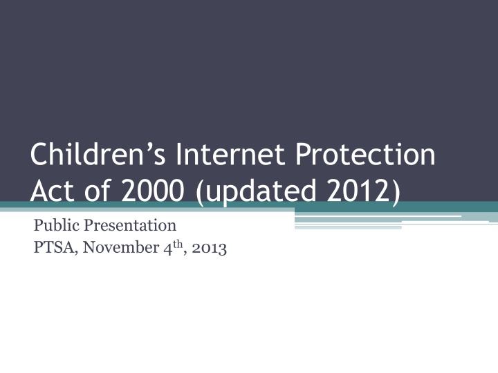 children s internet protection act of 2000