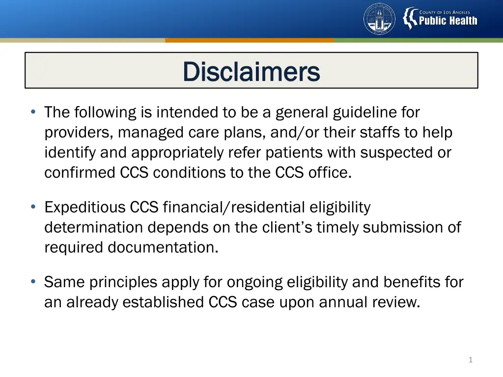 disclaimers disclaimers