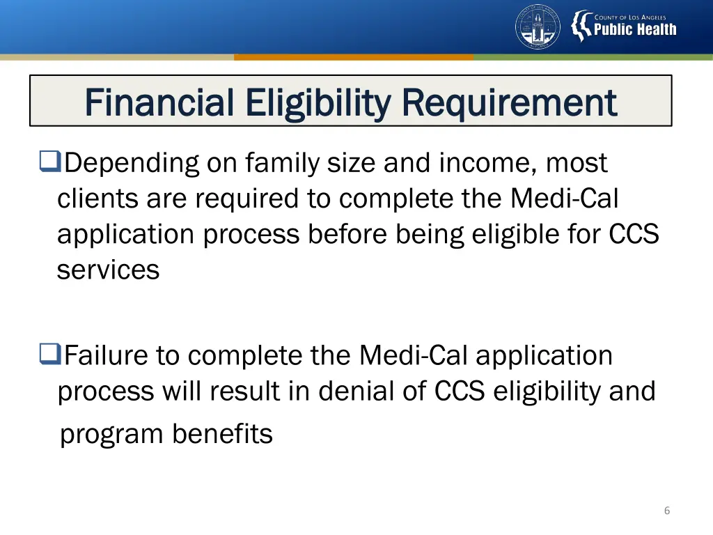 financial eligibility financial eligibility 2