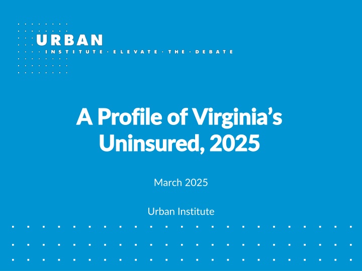 a profile of virginia s a profile of virginia