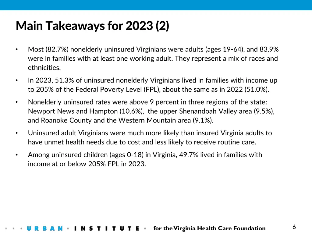 main takeaways for 2023 2