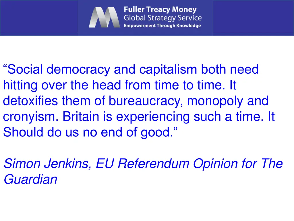 social democracy and capitalism both need hitting