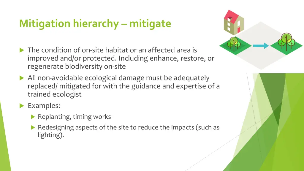mitigation hierarchy mitigate
