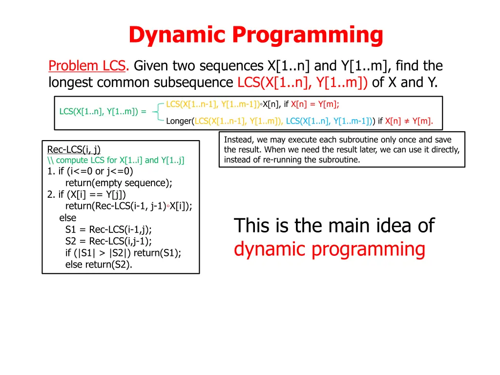 dynamic programming 13