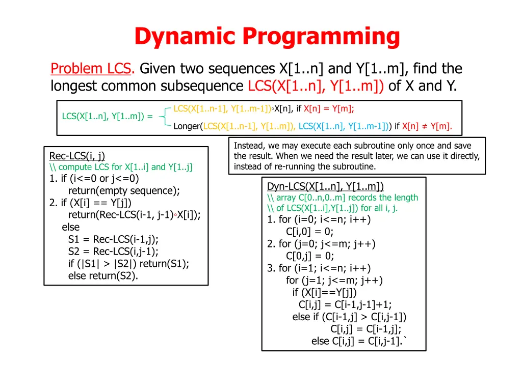 dynamic programming 14
