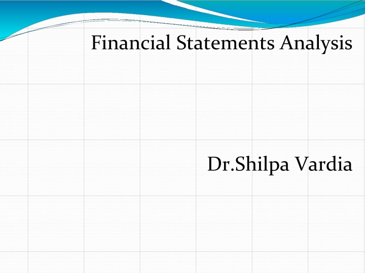 financial statements analysis