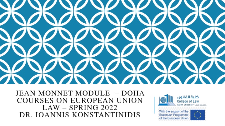 jean monnet module doha courses on european union