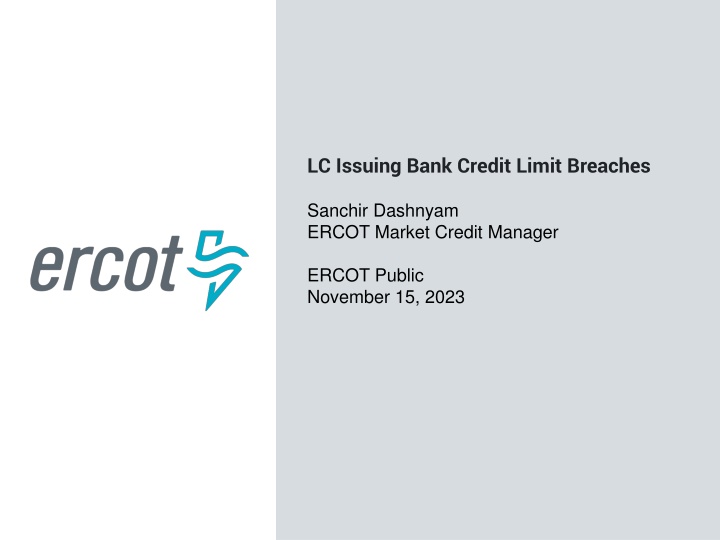 lc issuing bank credit limit breaches
