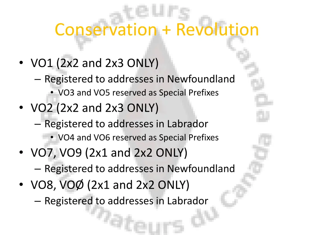 conservation revolution 2