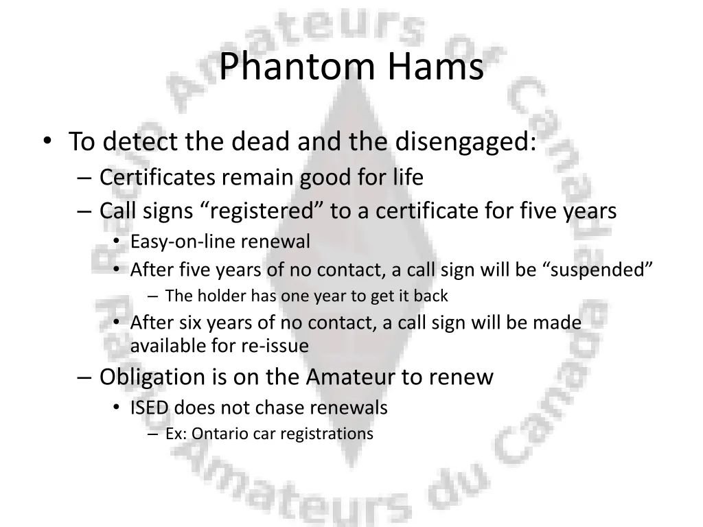 phantom hams