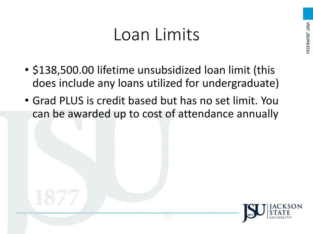 loan limits