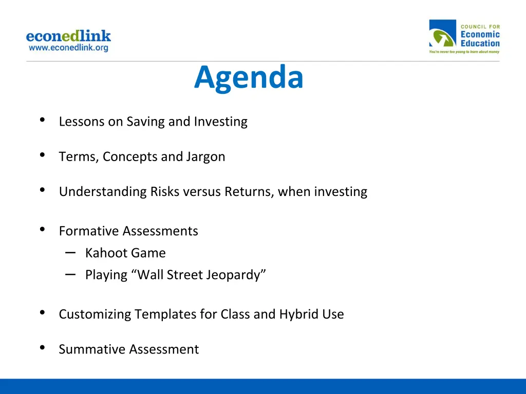 agenda