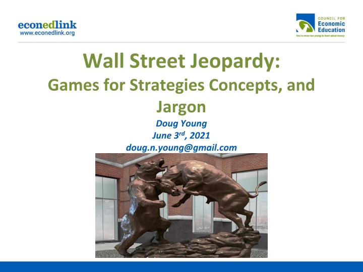 wall street jeopardy games for strategies