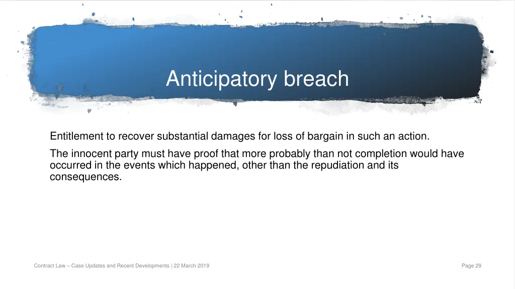 anticipatory breach 3