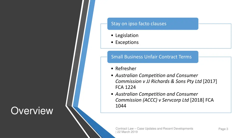 stay on ipso facto clauses