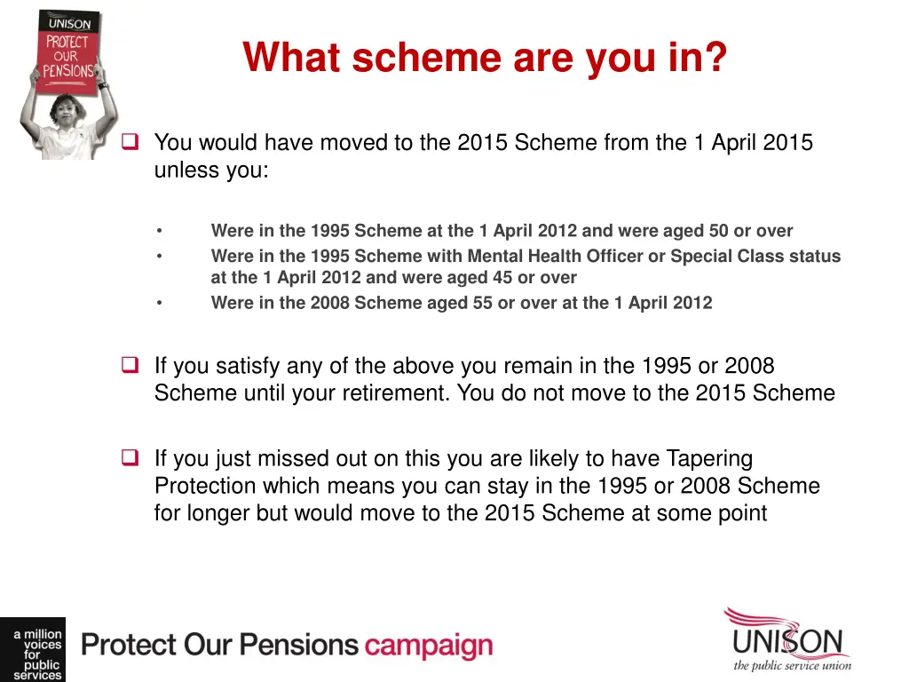 what scheme are you in