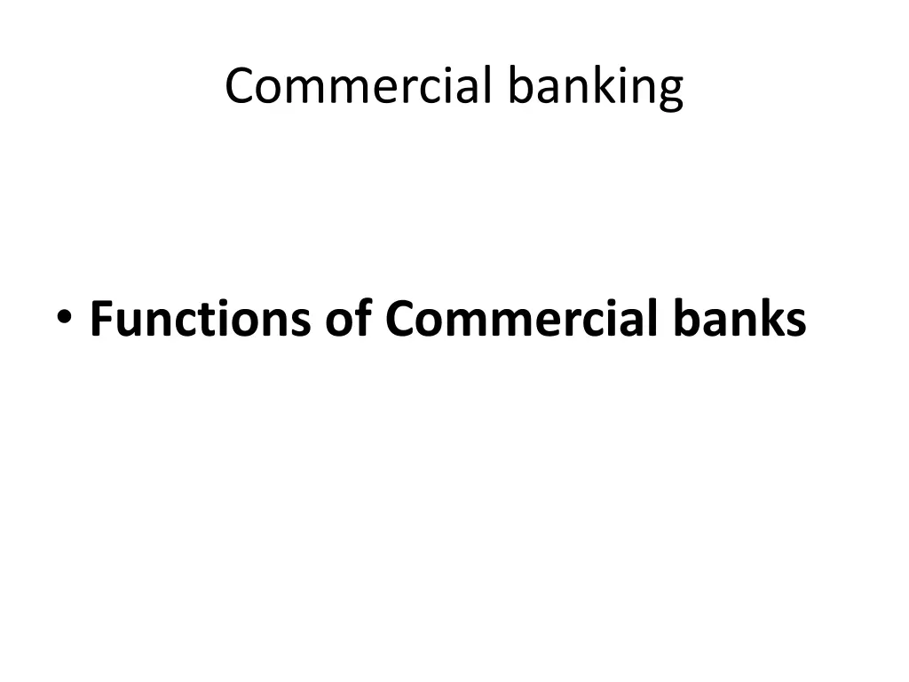 commercial banking 3