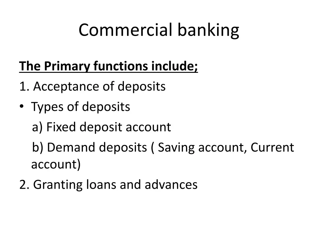 commercial banking 5