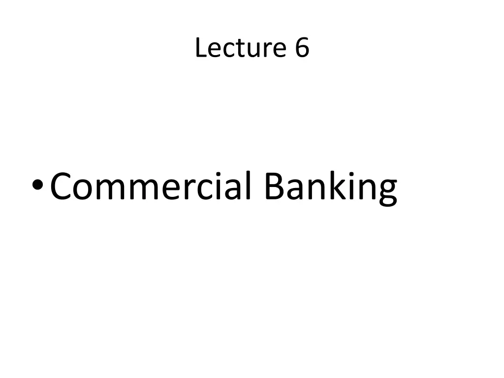 lecture 6