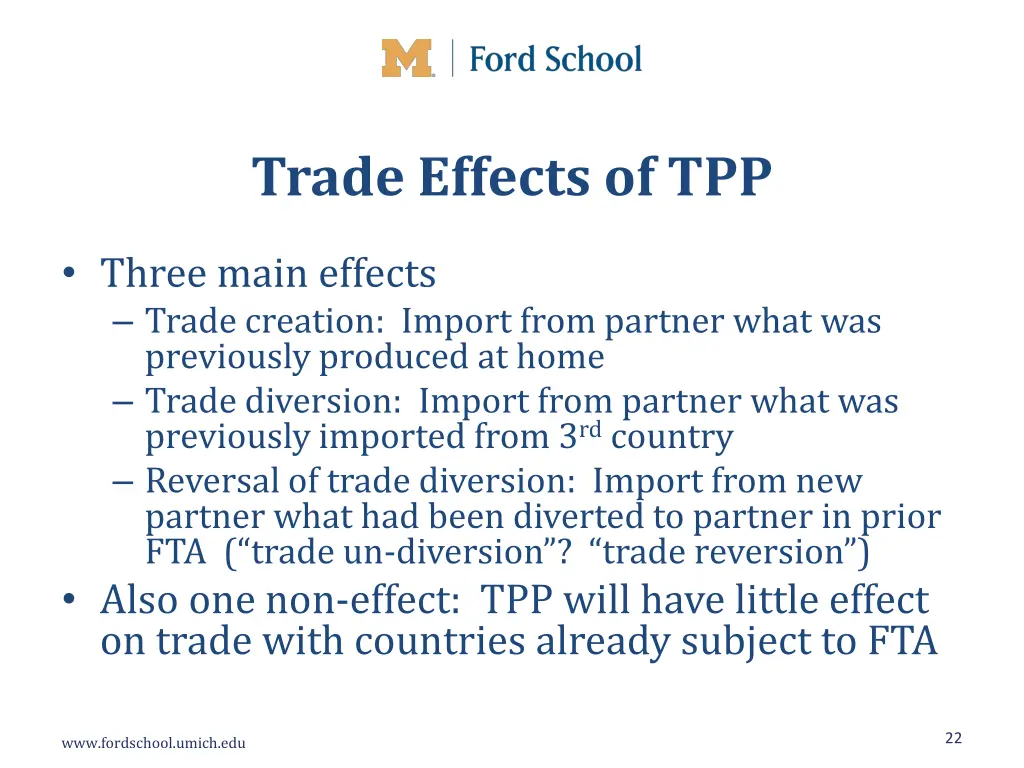 trade effects of tpp