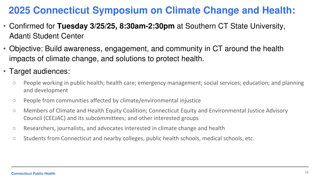 2025 connecticut symposium on climate change