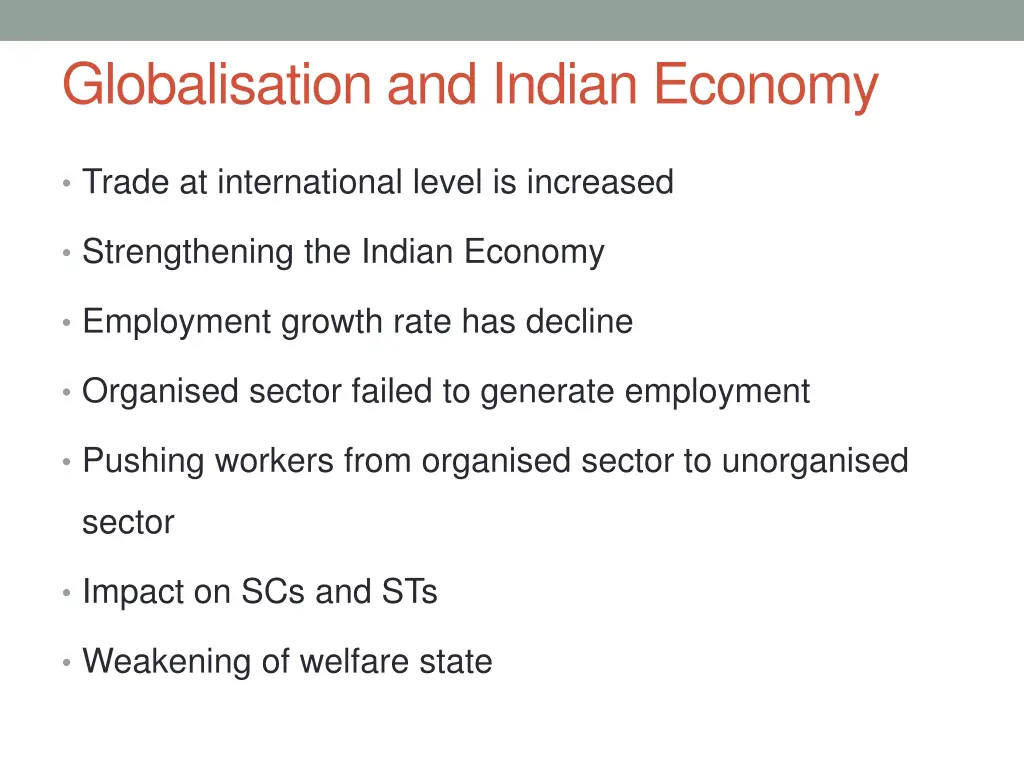 globalisation and indian economy 1