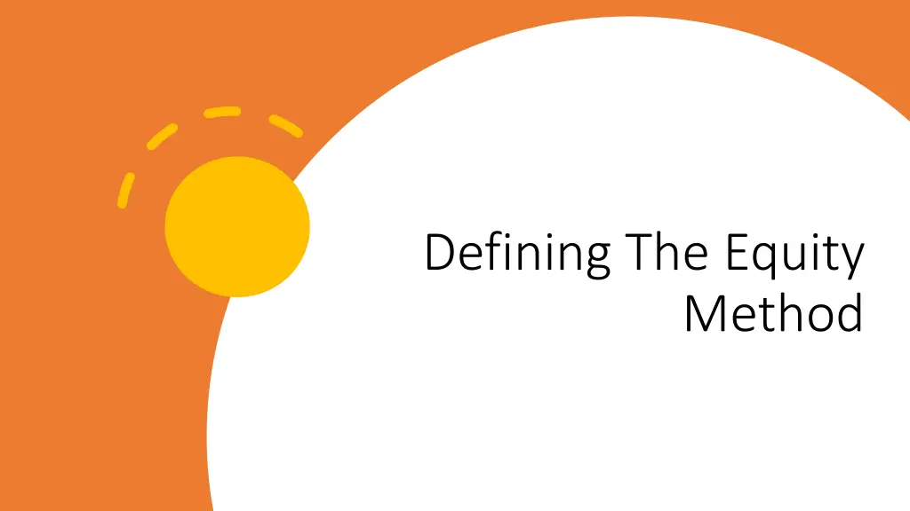 defining the equity