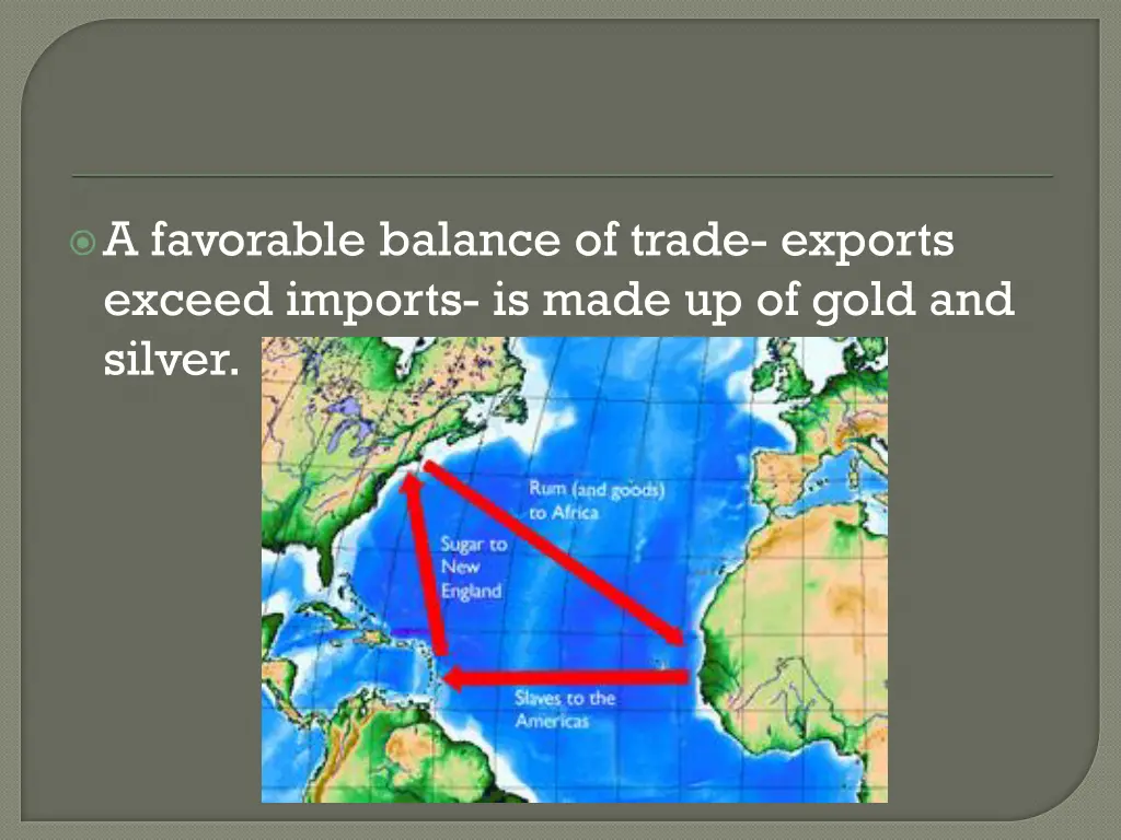 a favorable balance of trade exports exceed