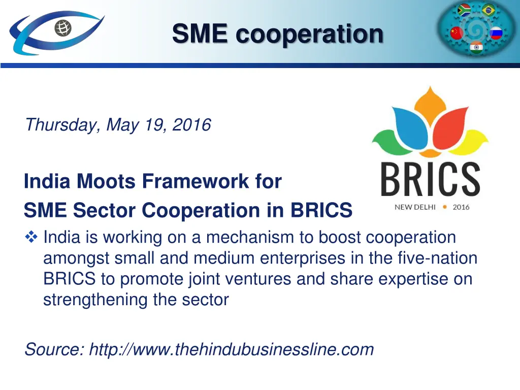 sme cooperation