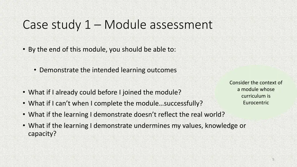 case study 1 module assessment