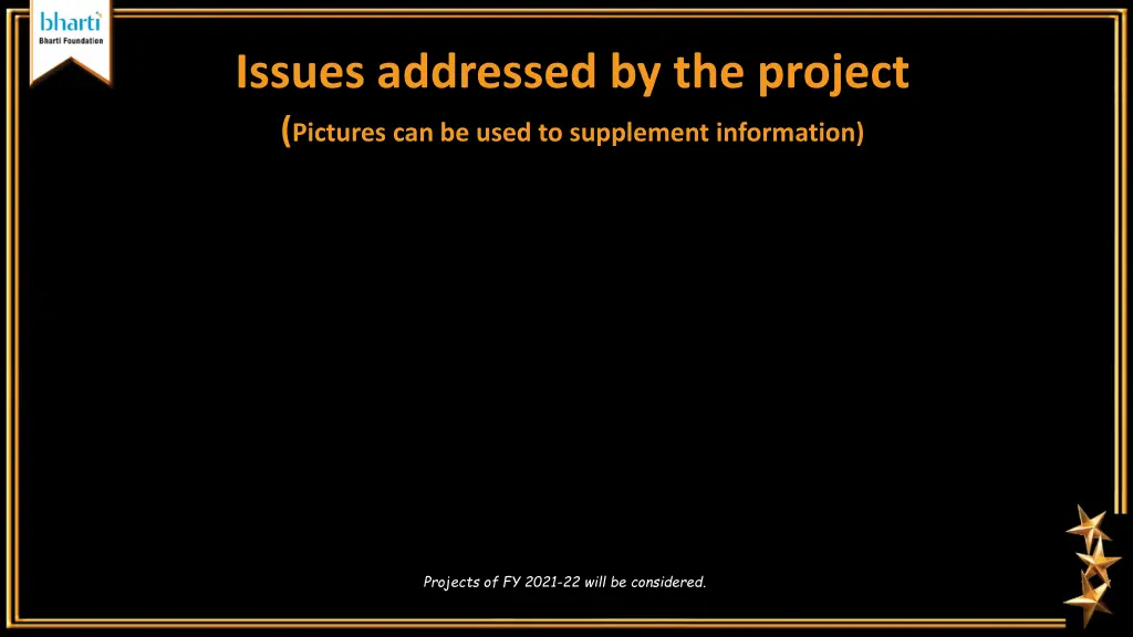 issues addressed by the project pictures