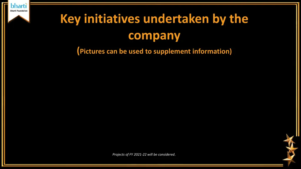 key initiatives undertaken by the company