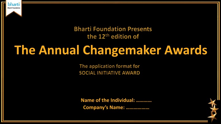 the annual changemaker awards