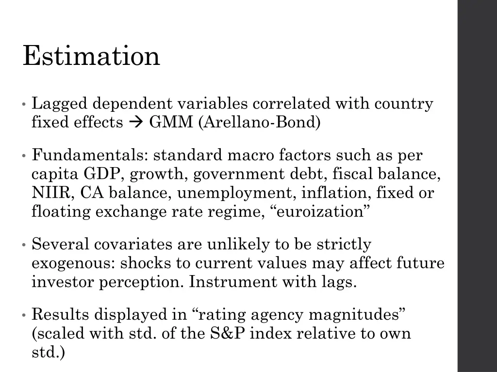 estimation