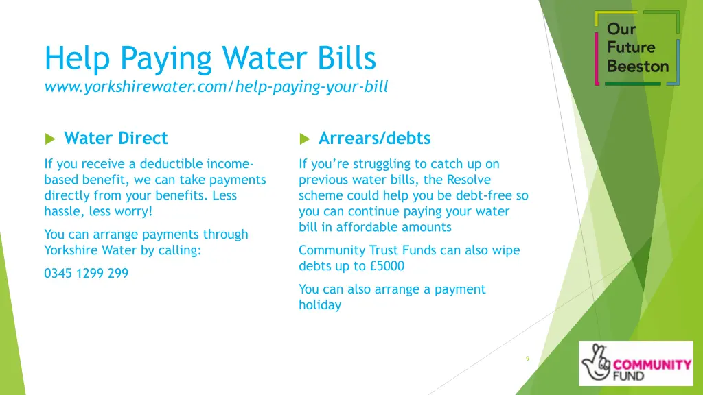 help paying water bills www yorkshirewater 1