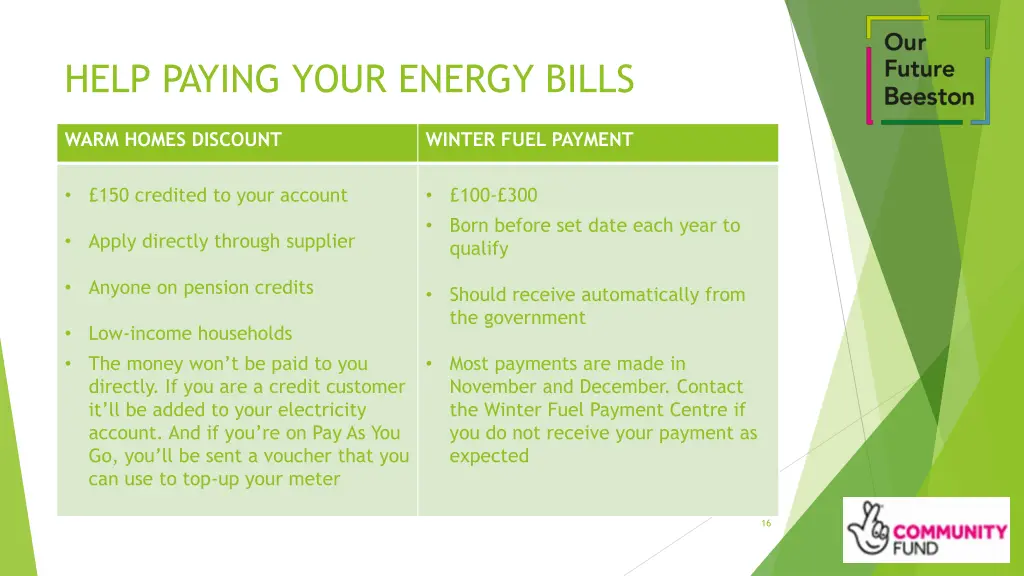 help paying your energy bills