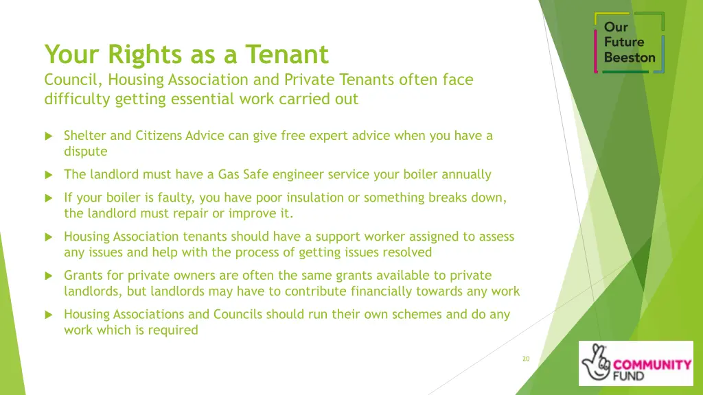 your rights as a tenant council housing