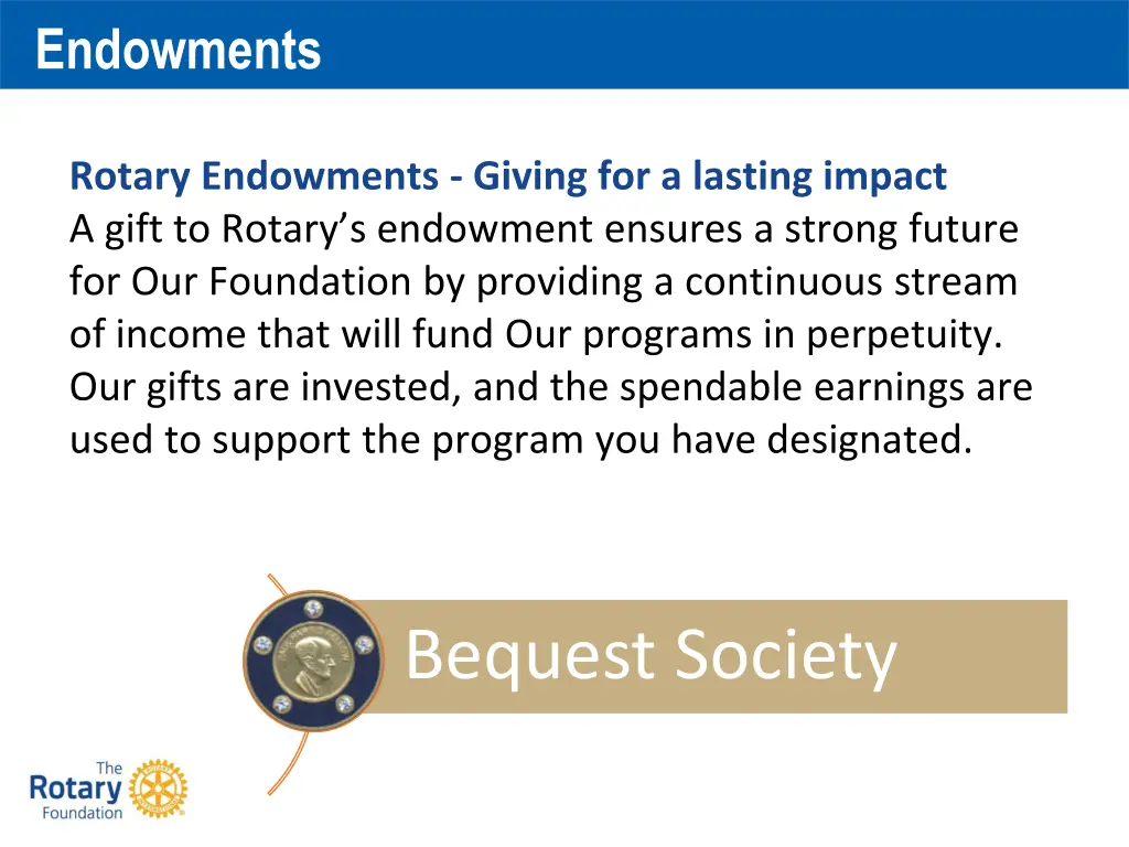 endowments
