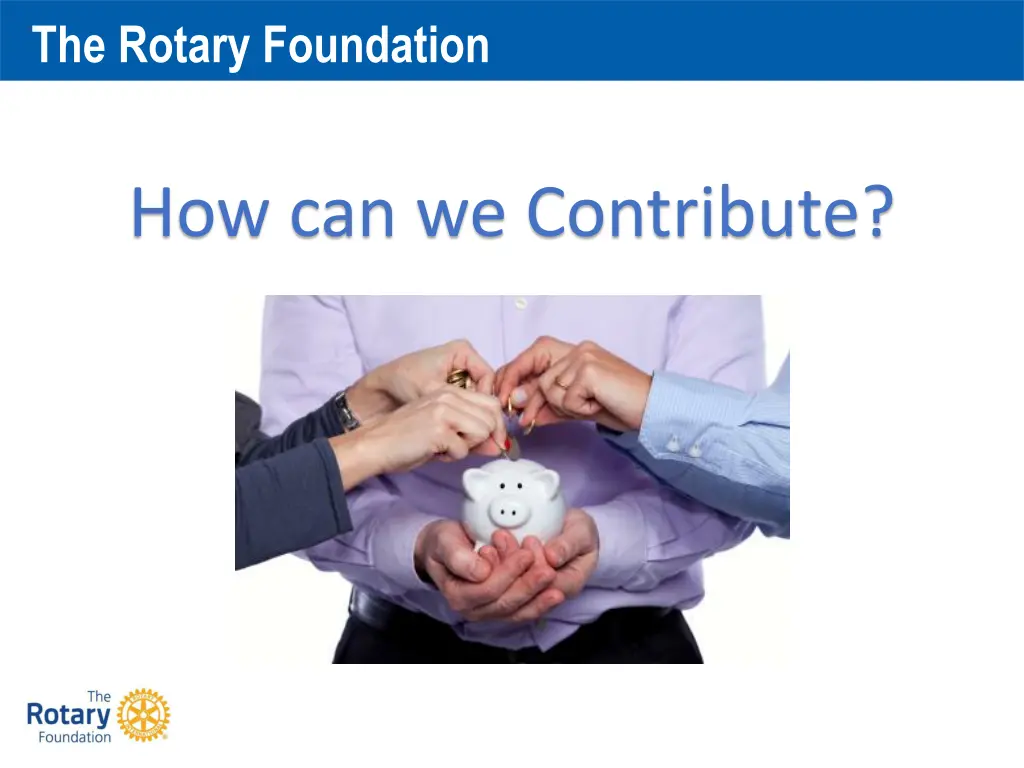 the rotary foundation 3