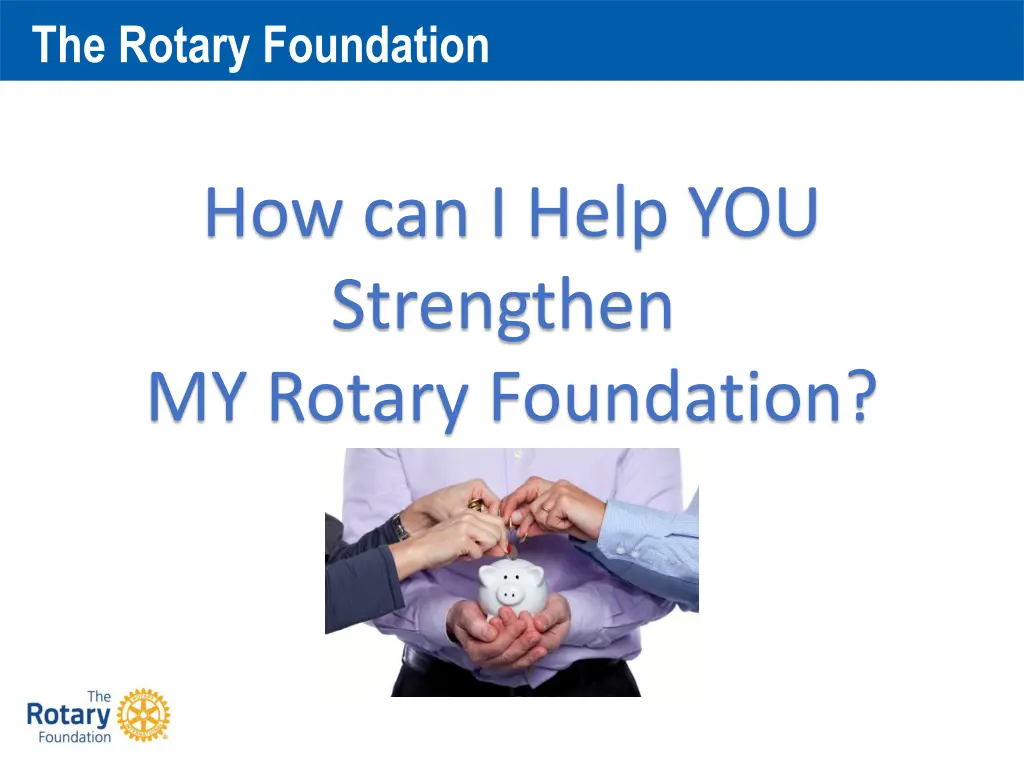 the rotary foundation 4