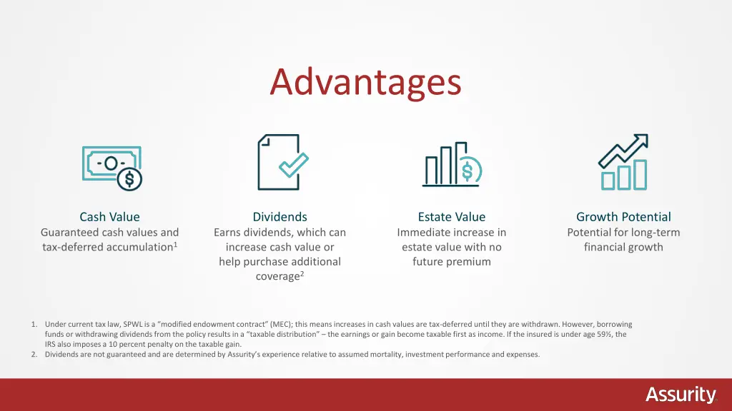 advantages